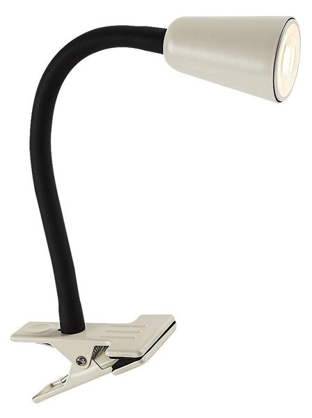Rabalux 74091 - Настолна лампа ALDO с щипка, 1xGU10/7W/230V, кремава