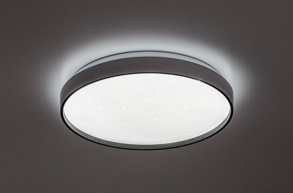 Rabalux 71449 - Димируемо LED таванно осветително тяло ZERAVA LED/34W/230V 3000-6500K Ø 38 см + дистанционно управление