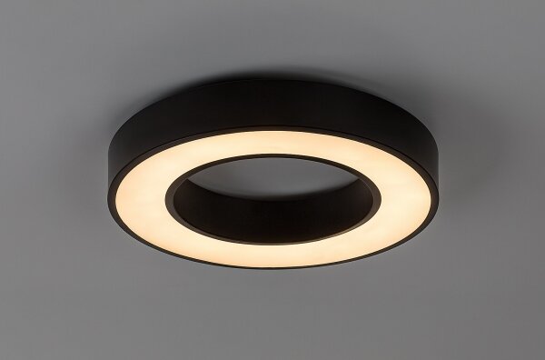 Rabalux 71360 - LED плафон CIRANO LED/24W/230V 3000/4000/6500K Ø40 см черен