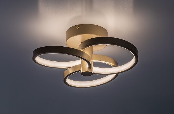 Rabalux 71400-LED Димируема таванна лампа ISIDORA 32W/230V 3000-6500K Ø31 см бежова + дистанционно управление
