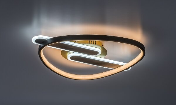 Rabalux 71467 - димируем LED плафон BRANTIEL LED/60W/230V 3000-6000K 53x45 cm + дистанционно управление