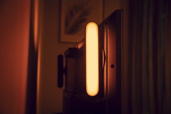 Philips - К-кт 2 бр. LED RGB Димируема настолна лампа Hue PLAY DPACK WACA 6W/230V