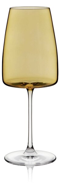RONA Чаши за вино Deco fade citrine 510мл 4бр