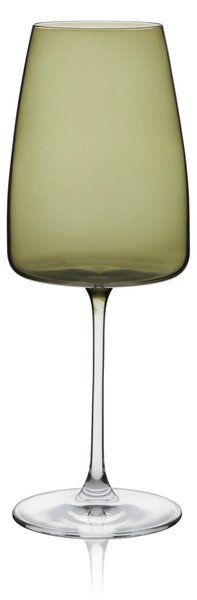 RONA Чаши за вино Deco fade emerald 510мл 4бр
