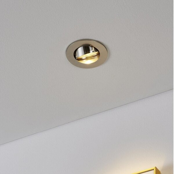 Eglo 902258 - LED вградено точково осветително тяло BARRANCO 1xGU10/4,5W/230V хром