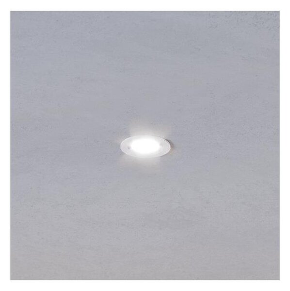 Eglo 902234 - LED вградено точково осветително тяло за баня BARRANCO 1xGU10/4,5W/230V IP44 бяло