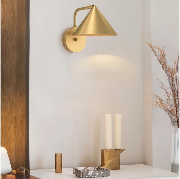 Alora Mood ALM-REMYCK-1WB-GD - Аплик REMYCK 1xE27/60W/230V златист