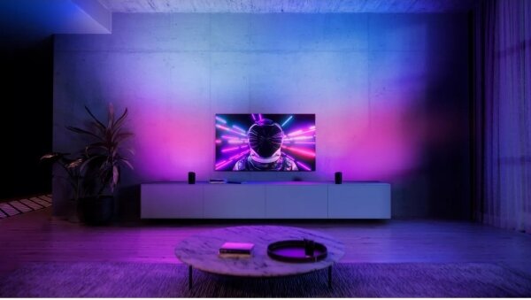 Philips - комплект от 2 димируеми LED RGBW осветителни тела Hue PLAY Wall Washer LED/20W/230V 2000–6500K бели