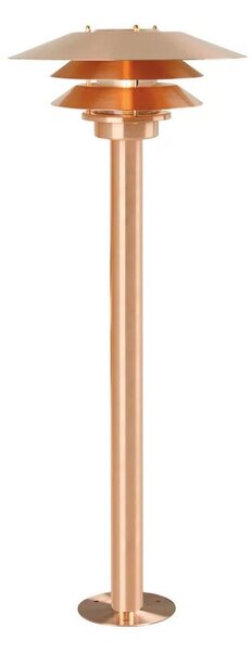 Nordlux - Външна лампа VENO 1xE27/60W/230V IP54 медна