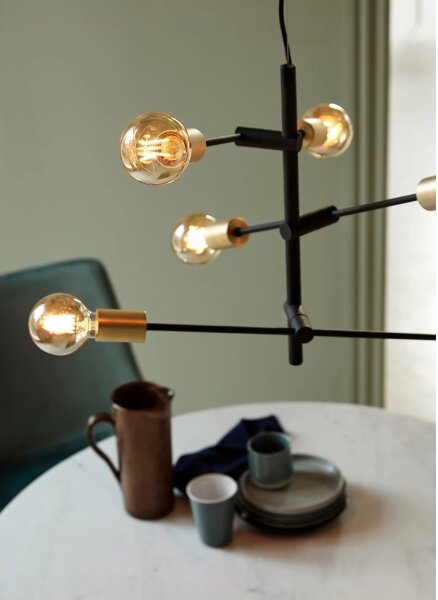 Nordlux - Полилей на кабел JOSEFINE 6xE27/25W/230V