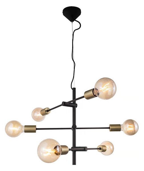 Nordlux - Полилей на кабел JOSEFINE 6xE27/25W/230V