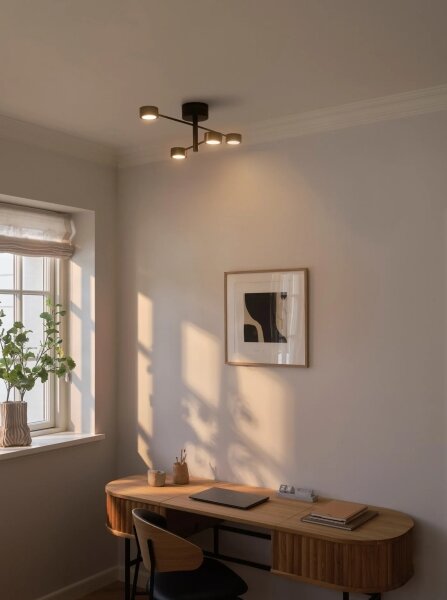 Nordlux - LED полилей CLYDE за повърхностен монтаж 4xLED/4W/230V