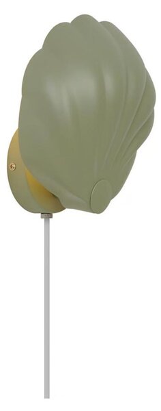 Nordlux - Настенно осветително тяло KONCHI 1xE14/25W/230V зелено