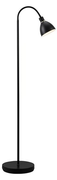 Nordlux - Подова лампа RAY 1xE14/25W/230V черна 153,5 см