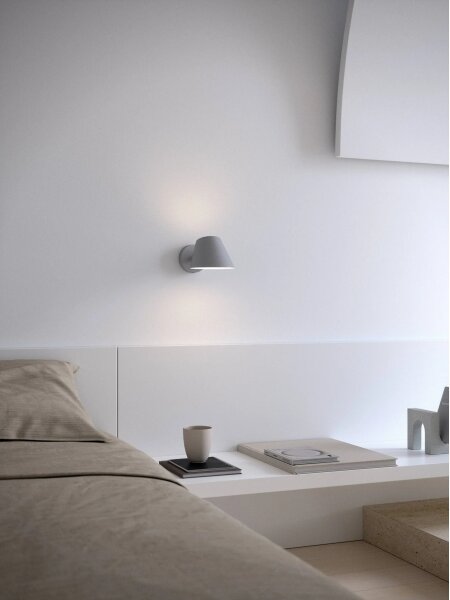 DFTP by Nordlux - Настенно осветително тяло STAY 1xE27/60W/230V сиво