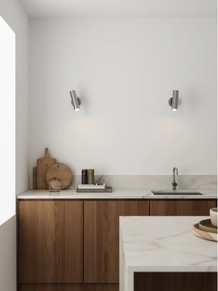 DFTP by Nordlux - Стенно осветително тяло MIB 1xGU10/20W/230V блестящ хром