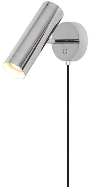 DFTP by Nordlux - Стенно осветително тяло MIB 1xGU10/20W/230V блестящ хром