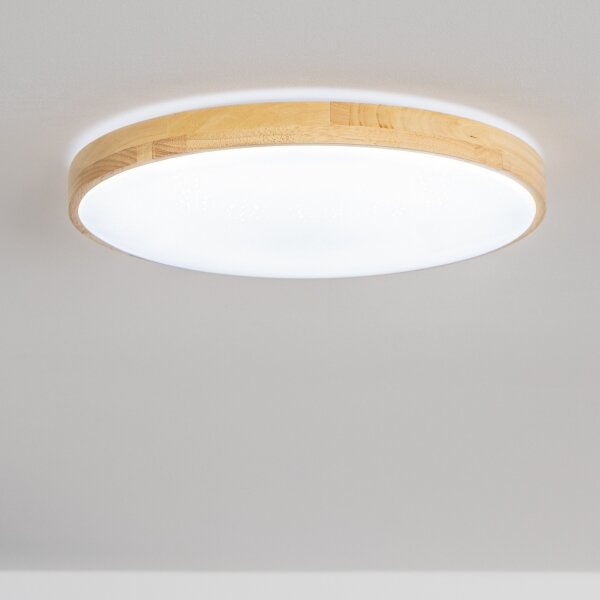 Brilagi - LED димируемо таванно осветително тяло PINE LED/60W/230V + дистанционно управление