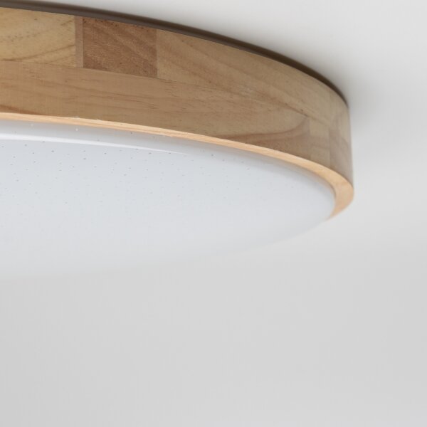 Brilagi - LED димируемо таванно осветително тяло PINE LED/60W/230V + дистанционно управление