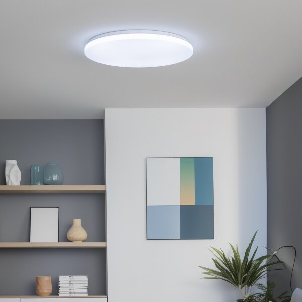 Brilagi - SMART димируемо таванно LED осветително тяло/36W/230V Ø 48 см Wi‑Fi Tuya + дистанционно управление
