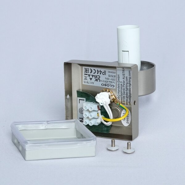 Brilagi - Стенен аплик за баня RAY 1xE14/40W/230V IP44
