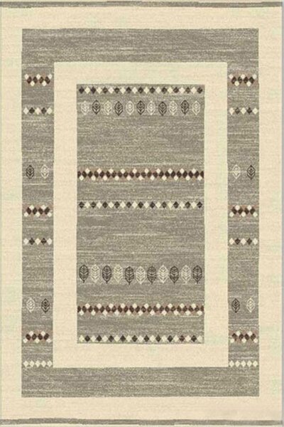 Вълнен килим Еко в земни цветове - 200/210