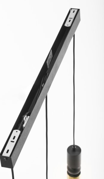 Jupiter 2007 - Пендел ALAS 3xGU10/10W/230V златист/черен
