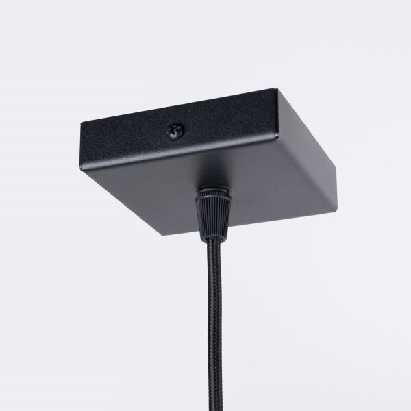 Sollux SL.1400 - Пендел PRYSM 1xG9/8W/230V черен