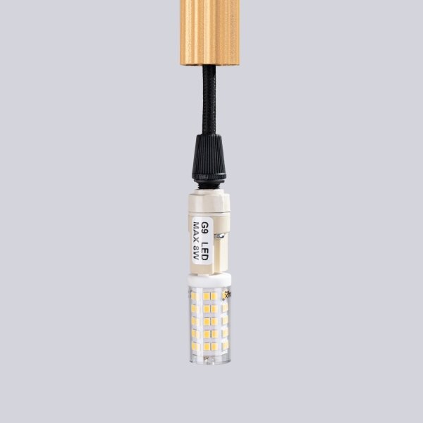 Sollux SL.1342 - Пендел ARCHE 3xG9/8W/230V златист