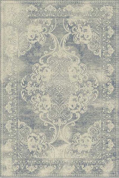 Винтидж килим Премиера в синьо от вълна - 160/230