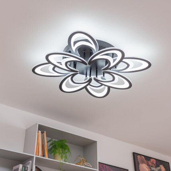 Brilagi - LED Димируем полилей за повърхностен монтаж TWIST LED/125W/230V 3000-6500K + д.у