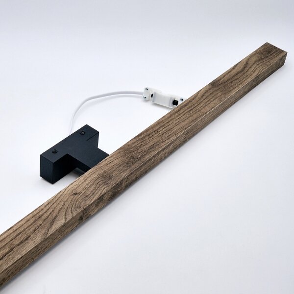 Brilagi-LED Лампа за огледало в баня WOODY MIRROR LED/15W/230V IP44 дъб/черен
