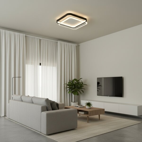 Brilagi - Димируемо таванно LED осветително тяло FLARE LED/43W/230V 3000/4000/6000K + с дистанционно управление