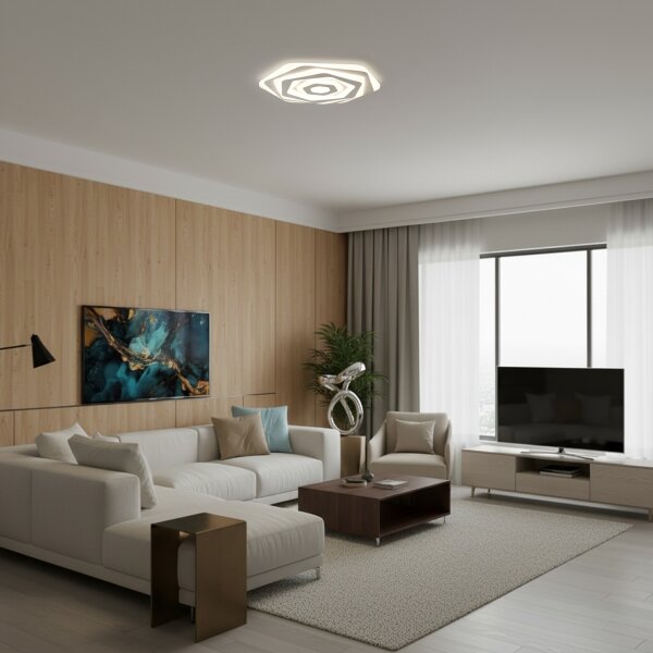 Brilagi - LED димируемо таванно осветително тяло MODERN LED/85W/230V 3000-6000K + дистанционно управление