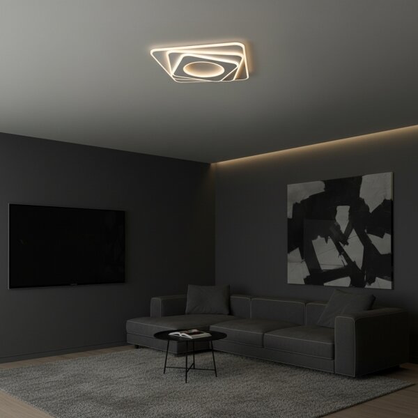 Brilagi - Димируемо LED таванно осветително тяло MODERN LED/100W/230V 3000-6000K + дистанционно управление