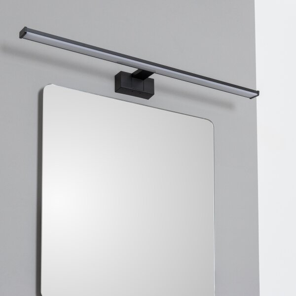 Brilagi - LED Осветително тяло за огледало за баня VESTRA LED/15W/230V 80 cm IP44 черно