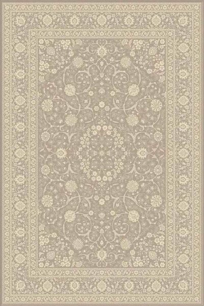 Бежов класически килим Класик от вълна - 120/170