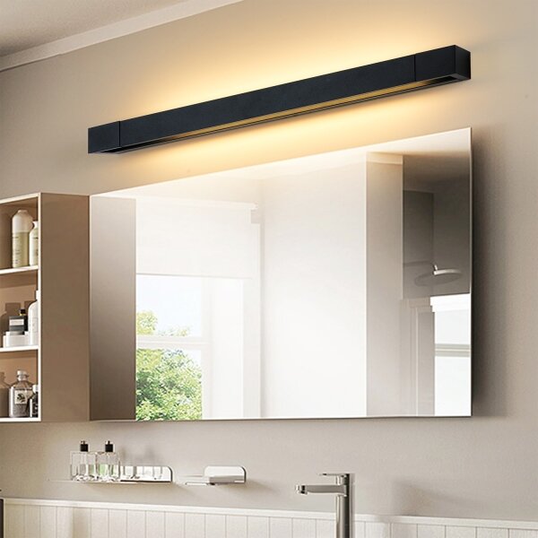 Brilagi-LED Осветление за огледало за баня AQUA LINE LED/18W/230V 60 cm IP44 черно