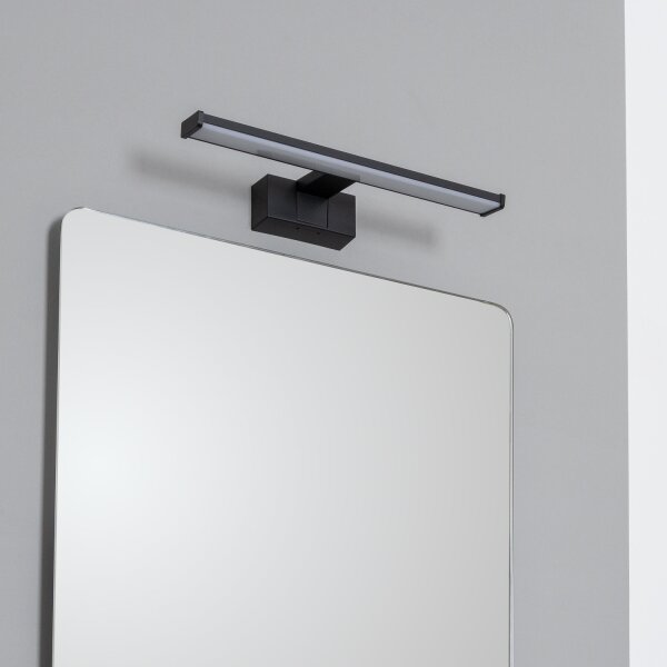 Brilagi - LED осветление за огледало за баня VESTRA LED/8W/230V 40 cm IP44 черно