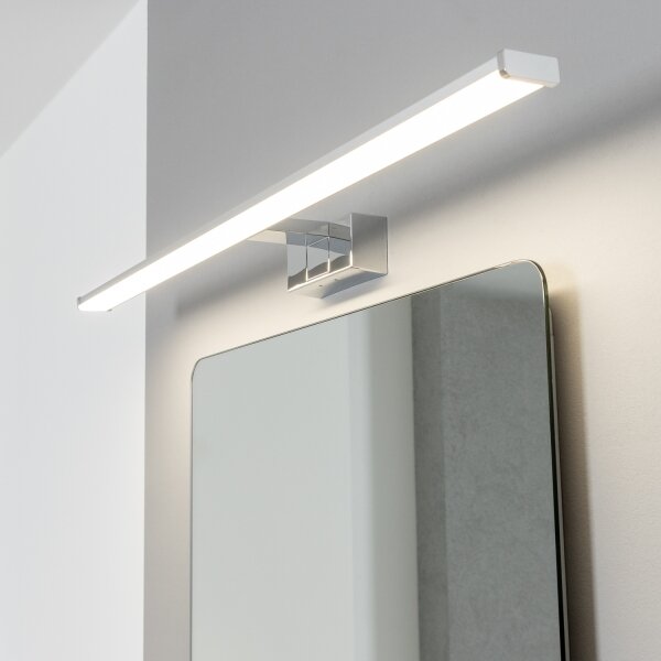 Brilagi - LED осветление за огледало за баня VESTRA LED/15W/230V 80 cm IP44 хром
