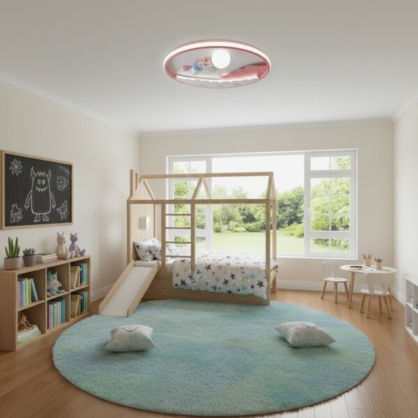Brilagi - LED димируемо детско таванно осветително тяло UNICORN LED/68W/230V 3000-6000K+ДУ