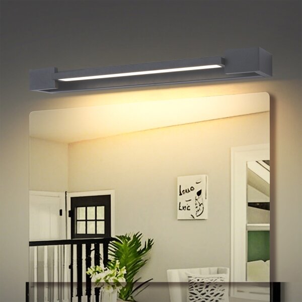 Brilagi - LED Баня. осветление за огледало AQUA LINE LED/12W/230V 45 cm IP44 антрацит