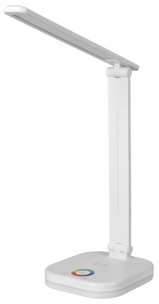 LED RGBW димируема настолна лампа с безжично зареждане LED/7W/5V USB бяла