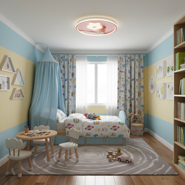Brilagi - LED димируемо детско таванно осветително тяло BUNNY LED/83W/230V 3000-6000K +DO