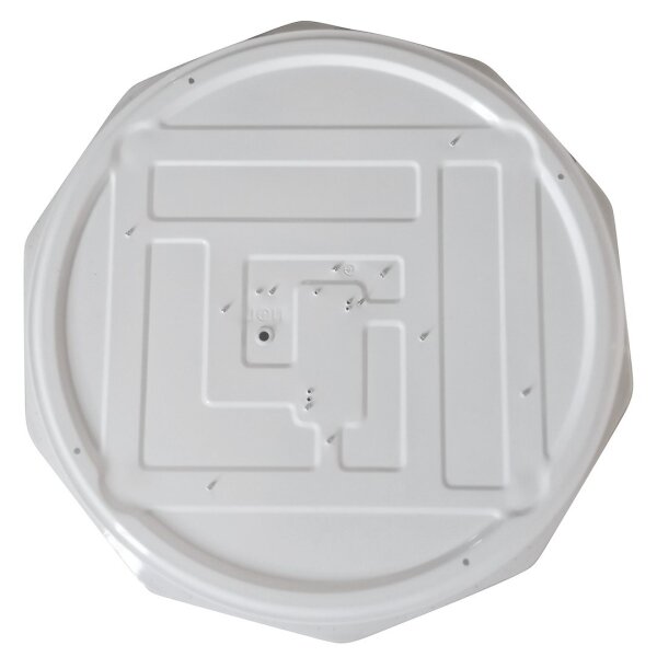 LED плафон HEX, 72W, 230V, 3000–6000K, Ø 50 см, бял, с възможност за димиране + дистанционно управление