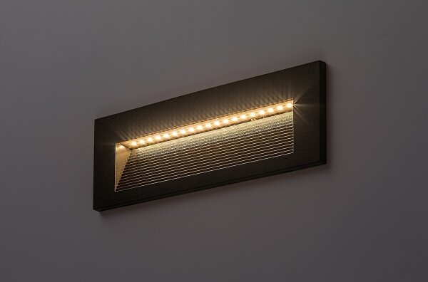 Rabalux 77190 - LED външно стенно осветително тяло KAVALA LED/6W/230V IP65 черно