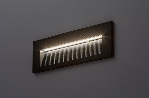 Rabalux 77190 - LED външно стенно осветително тяло KAVALA LED/6W/230V IP65 черно