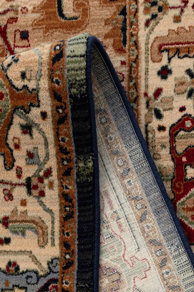 Персийски тъмносин килим Антик от вълна - 160/230