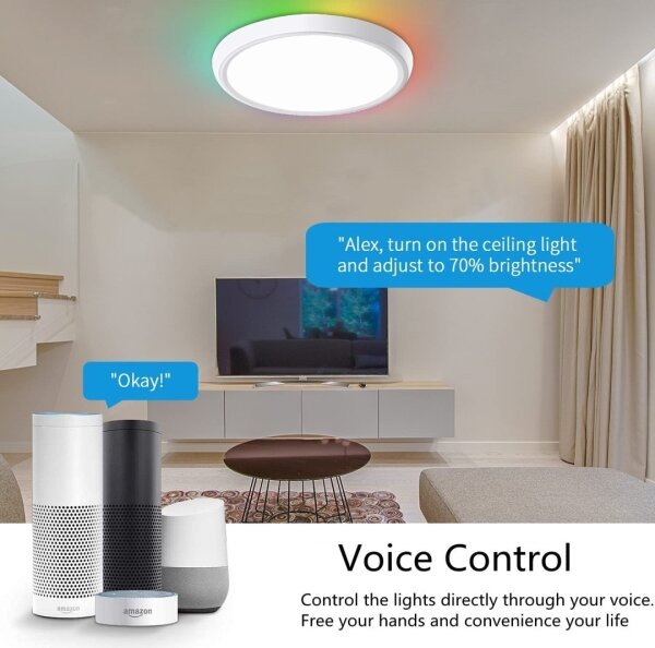 Immax NEO 07164-40 LED RGBCCT 50W/230V Wi-Fi Tuya stmívatelné svítidlo