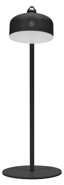 Osram - Димируема презареждаема настолна лампа 3 в 1 DECOR HELPER LED/1,8W/5V черна